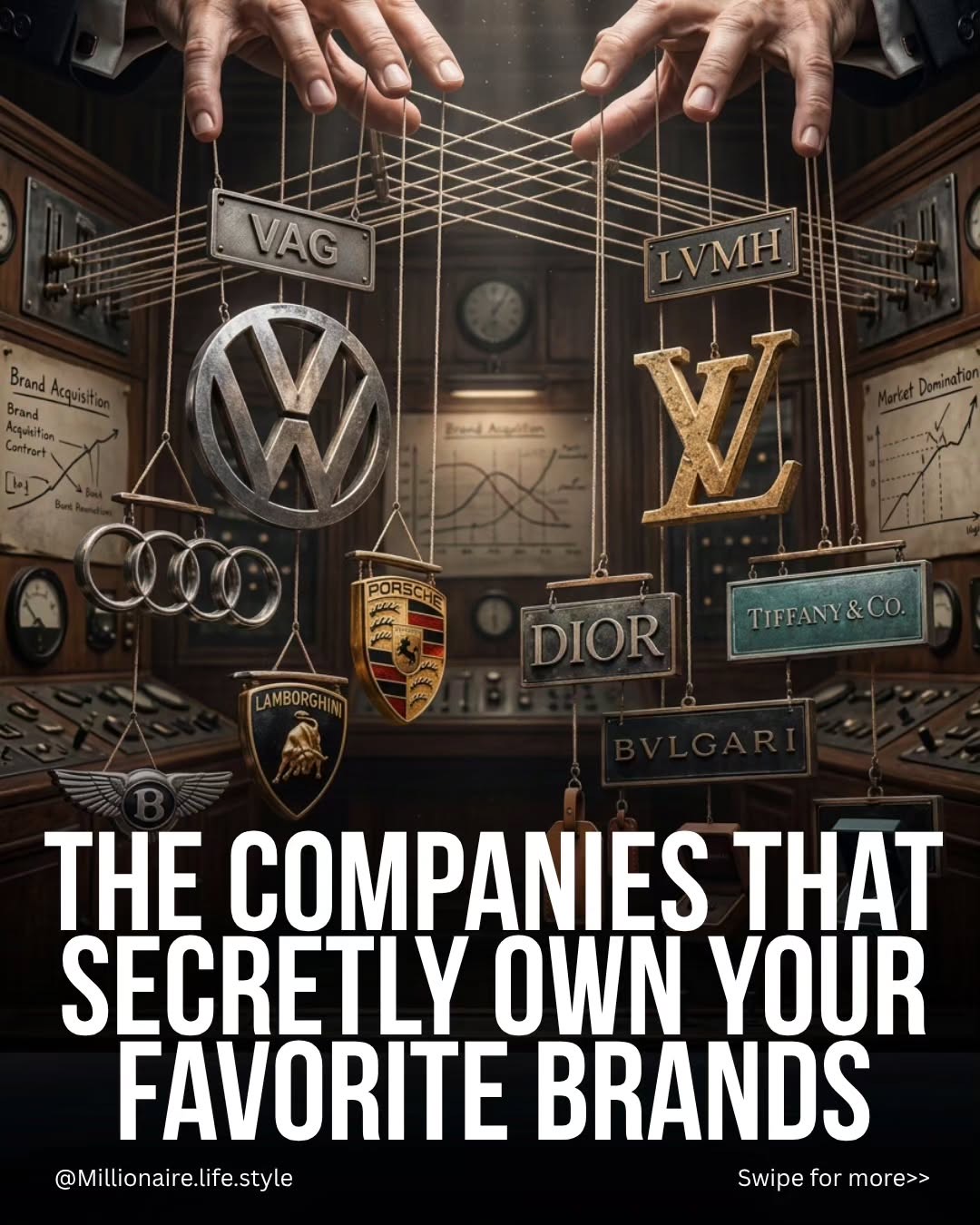 Luxury business Instagram carousel cover